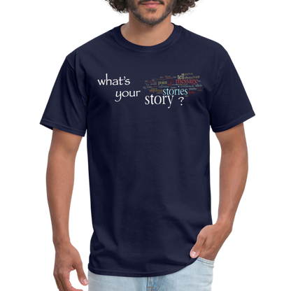 Your Story T-Shirt - navy