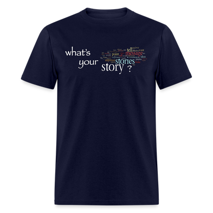Your Story T-Shirt - navy