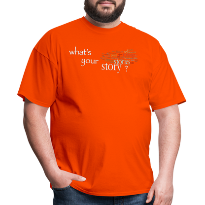 Your Story T-Shirt - orange