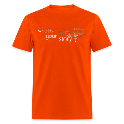 Your Story T-Shirt - orange