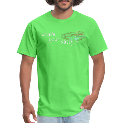 Your Story T-Shirt - kiwi