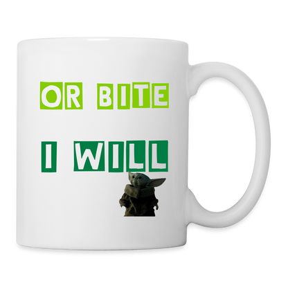 Baby Yoda Coffee/Tea Mug - white