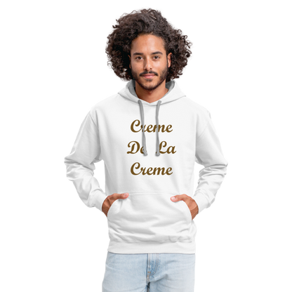 Creme Hoodie - white/gray