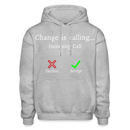 Change Adult Hoodie - heather gray