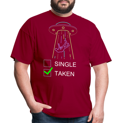 Abductee T-Shirt - dark red