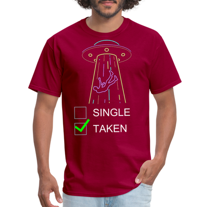 Abductee T-Shirt - dark red