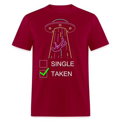 Abductee T-Shirt - dark red