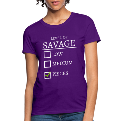 Savage T-Shirt - purple