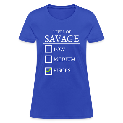Savage T-Shirt - royal blue