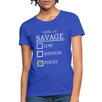 Savage T-Shirt - royal blue