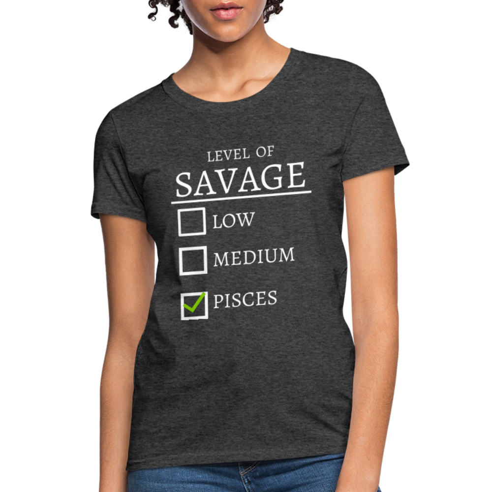 Savage T-Shirt - heather black