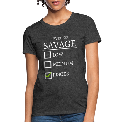 Savage T-Shirt - heather black