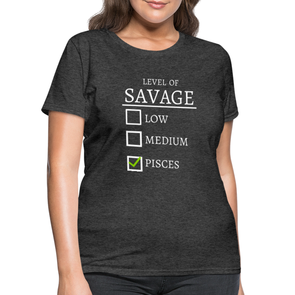 Savage T-Shirt - heather black