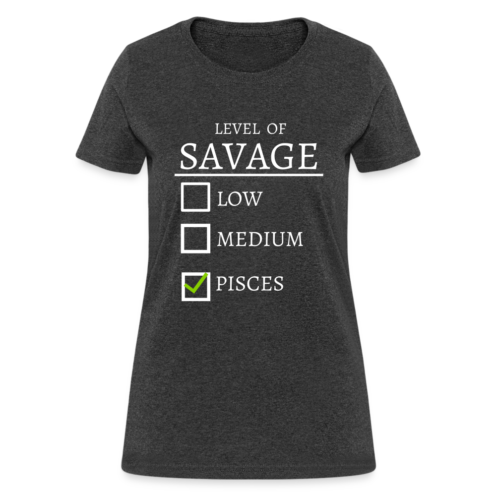 Savage T-Shirt - heather black