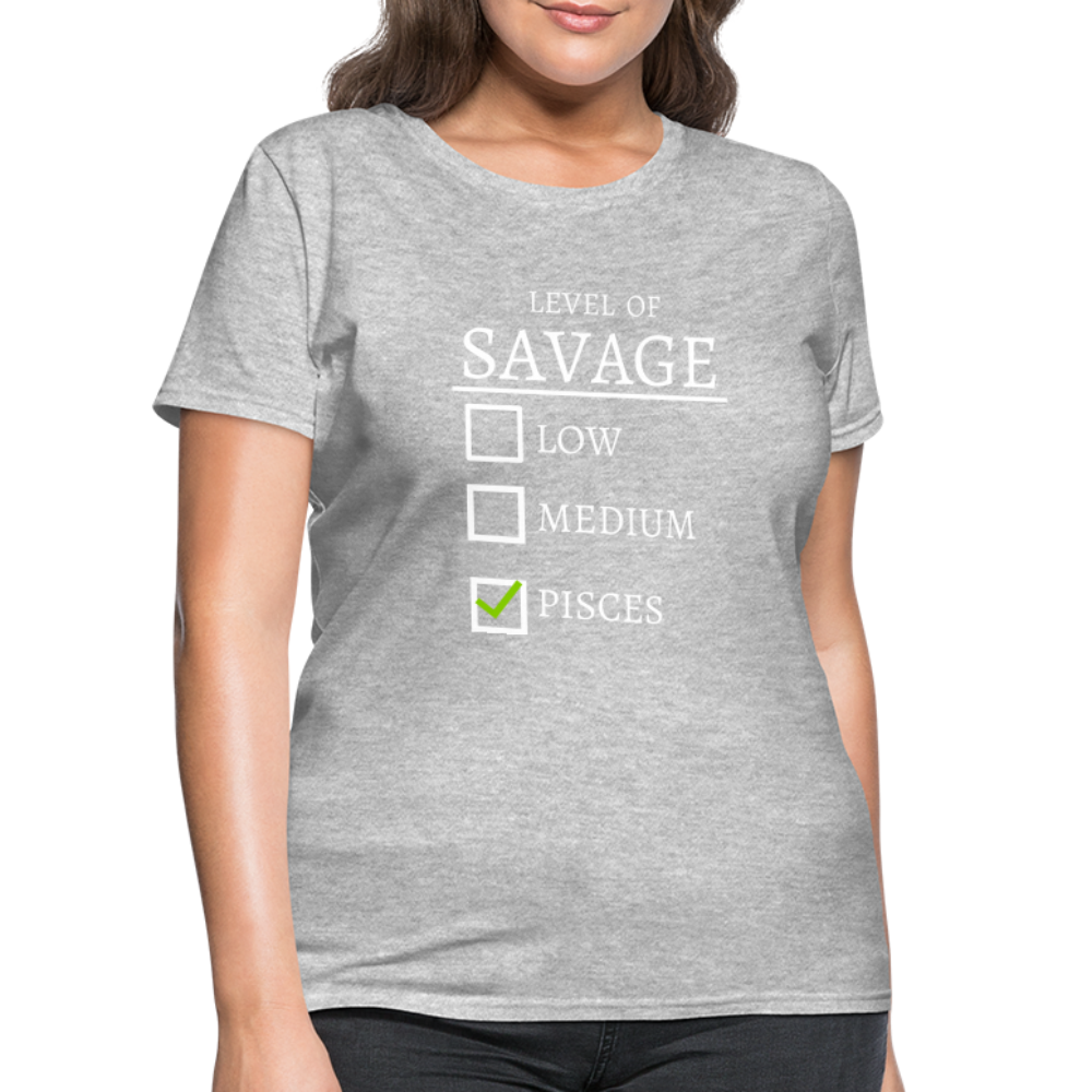 Savage T-Shirt - heather gray