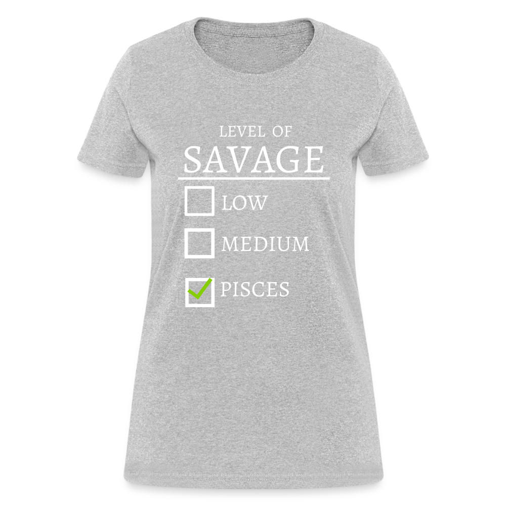Savage T-Shirt - heather gray