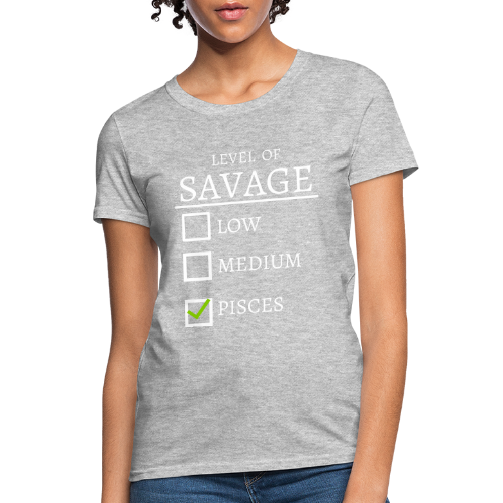 Savage T-Shirt - heather gray