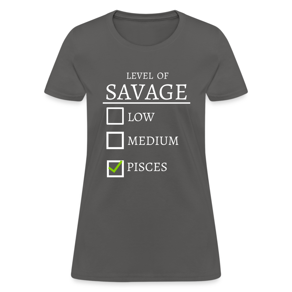 Savage T-Shirt - charcoal
