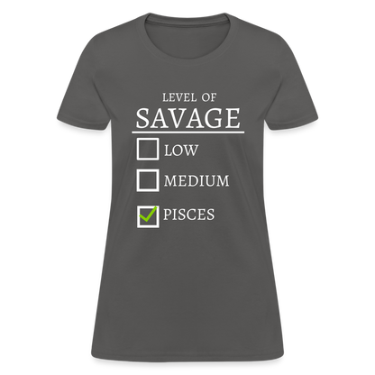 Savage T-Shirt - charcoal