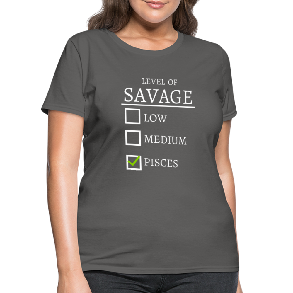 Savage T-Shirt - charcoal
