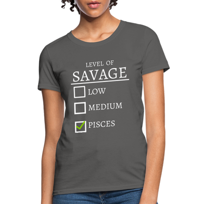 Savage T-Shirt - charcoal