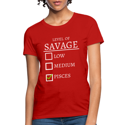 Savage T-Shirt - red