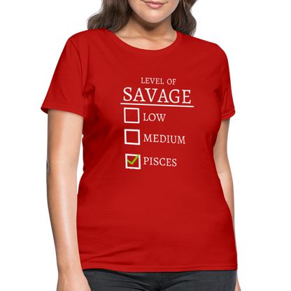 Savage T-Shirt - red