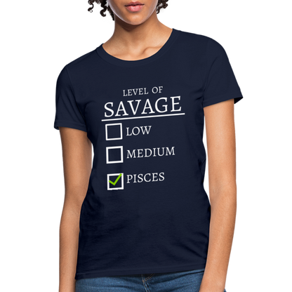 Savage T-Shirt - navy