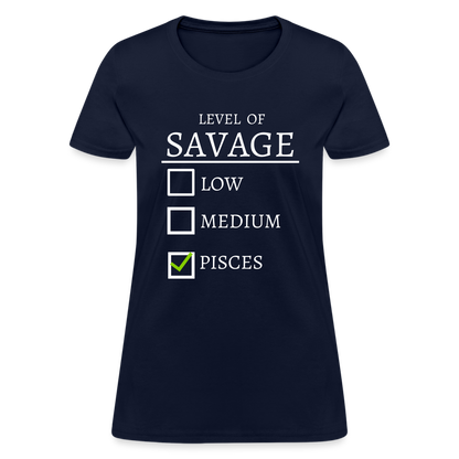 Savage T-Shirt - navy
