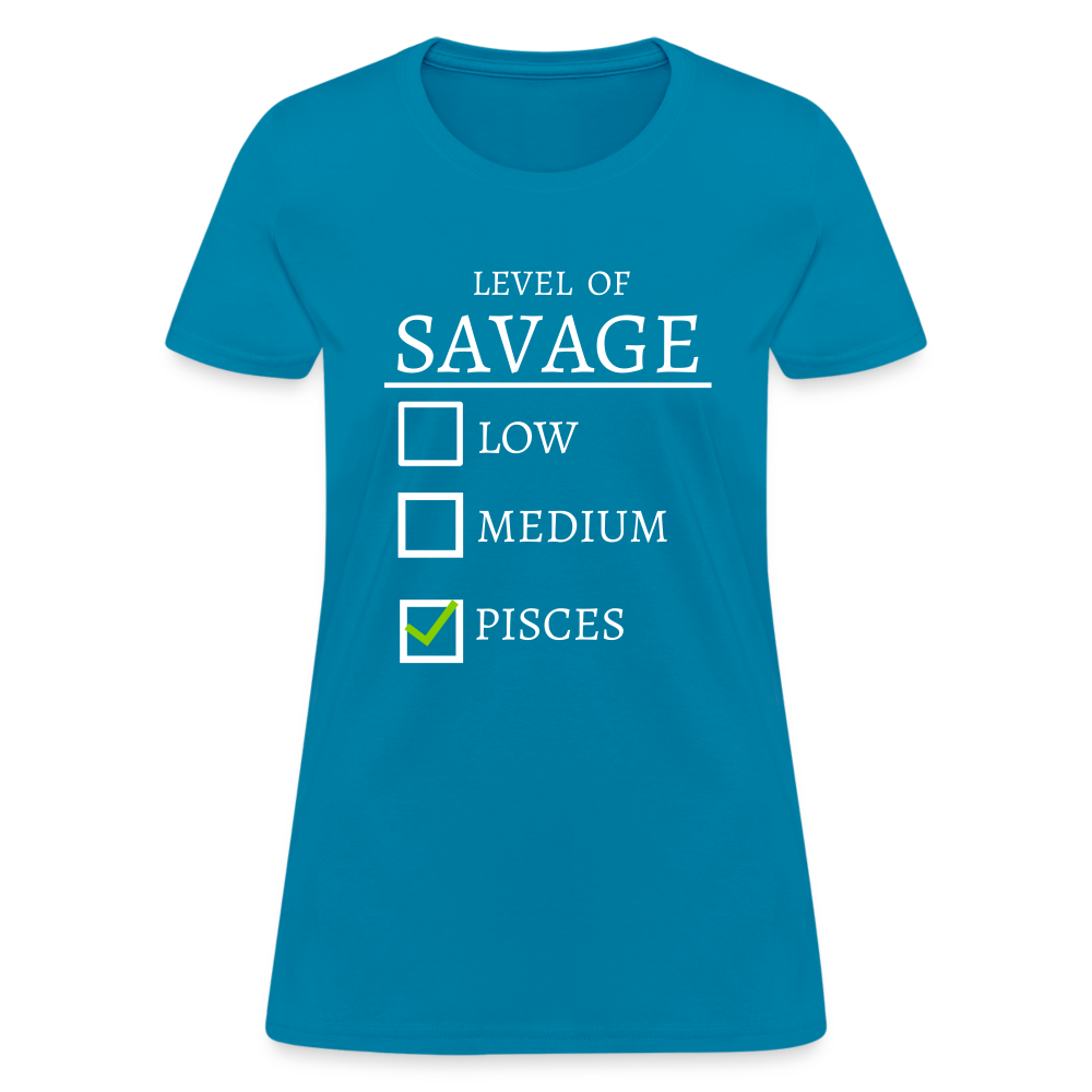 Savage T-Shirt - turquoise