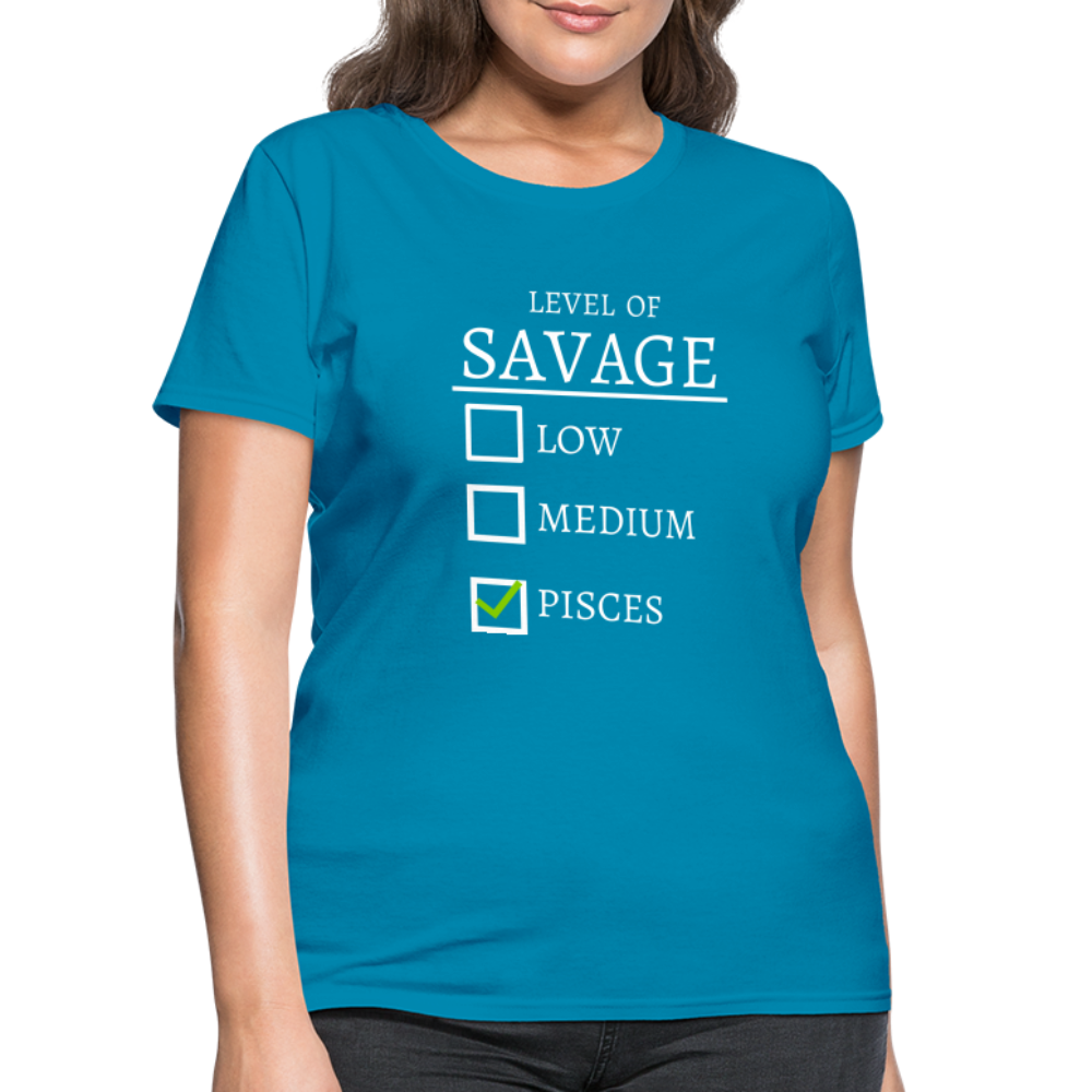 Savage T-Shirt - turquoise