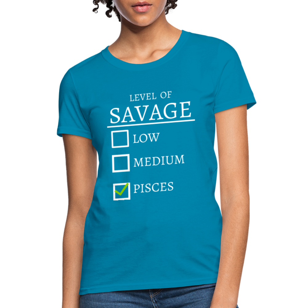 Savage T-Shirt - turquoise