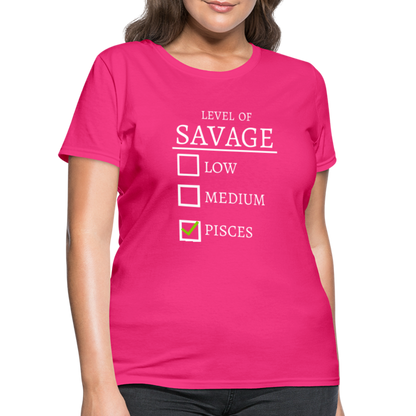 Savage T-Shirt - fuchsia