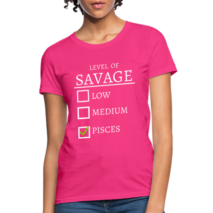 Savage T-Shirt - fuchsia