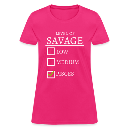 Savage T-Shirt - fuchsia