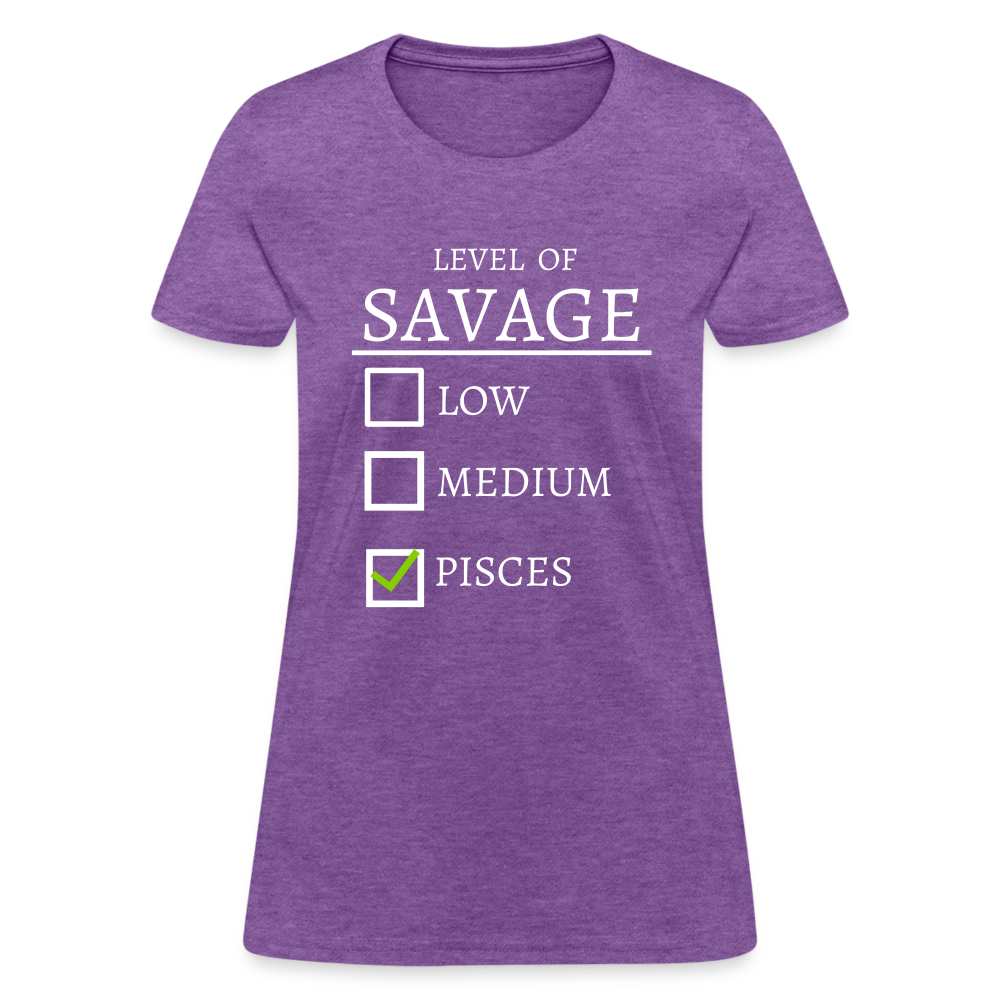 Savage T-Shirt - purple heather