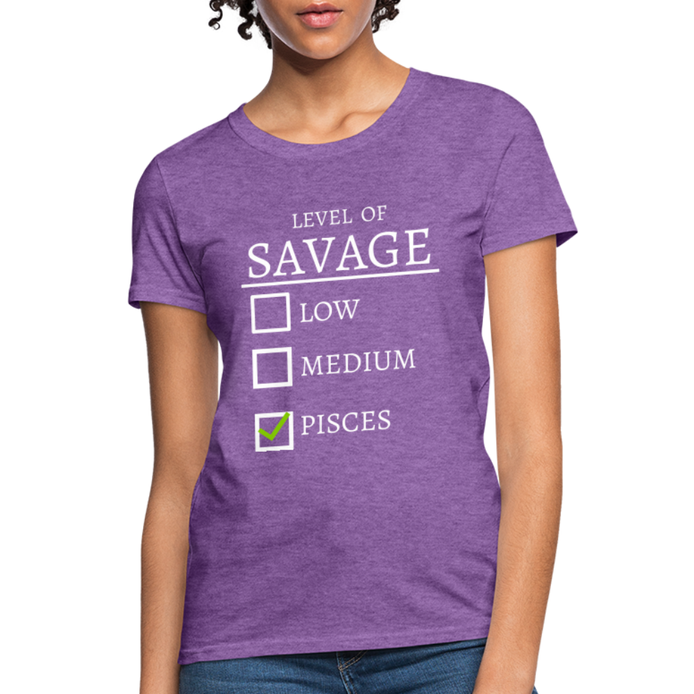 Savage T-Shirt - purple heather