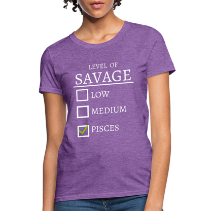 Savage T-Shirt - purple heather