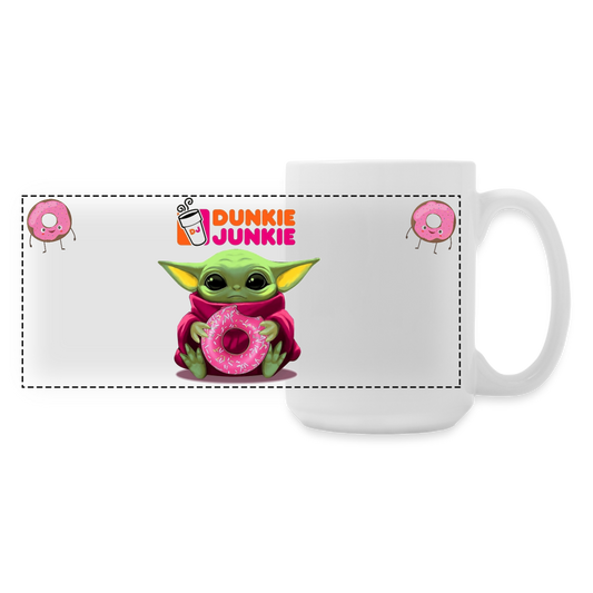 Dunkin Junkie Mug 15 oz - white